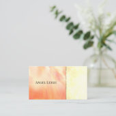 Sun、Yoga、スピリチュアル、カウンセリング、名刺 名刺 (スタンド正面)