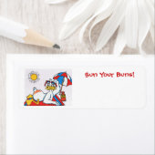 Sun Your Buns/Vacation Umous ラベル (インサイチュ)