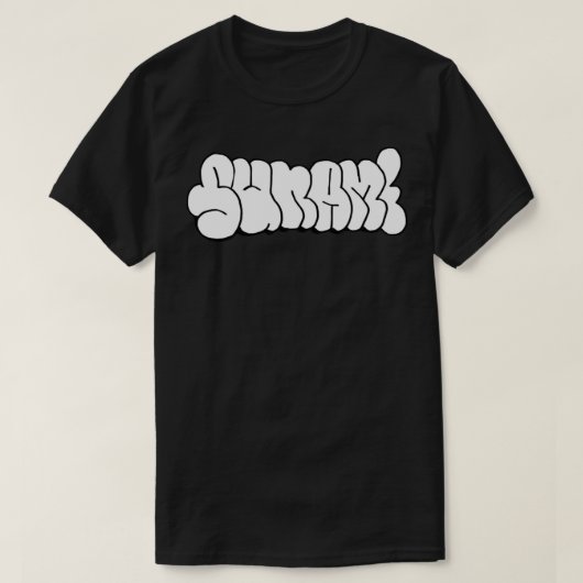sunami style Sticker Tシャツ (デザイン正面)