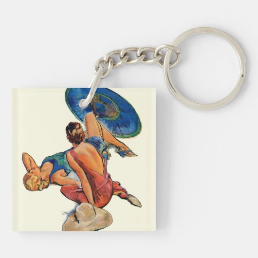 Sunbathers キーホルダー (裏面)