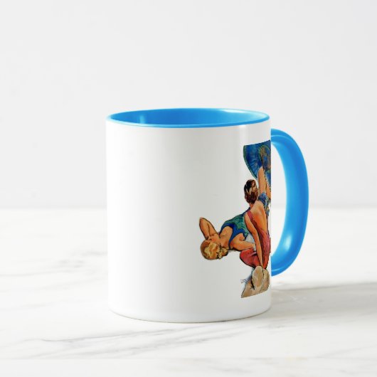 Sunbathers マグカップ (正面右)