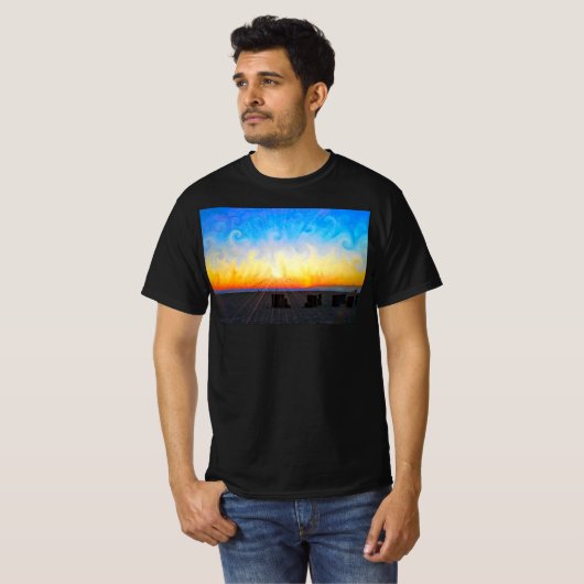 Sunbeam Beach  Tシャツ (正面フル)