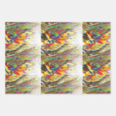 Sunbeam Flare Design  ラッピングペーパーシート (正面)