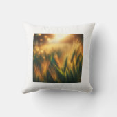 "Sunbeam & Sunflower Bliss" クッション (裏面)