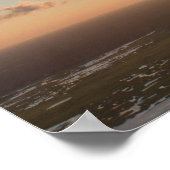 Sunbeams, Sunrise, Blue Sky, Fluffy Clouds Image ポスター (角)