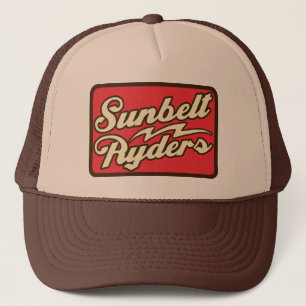 SunbeltのRydersのレトロのロゴのトラック運転手の帽子 キャップ