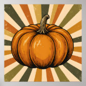 Sunburst Pumpkin Charm ポスター (正面)