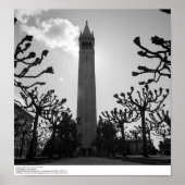 Sunburst, Sather Tower, February 1966 ポスター (正面)