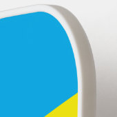 Sunburst Sea Across Striping with Name ピックルボールラケット (左詳細)