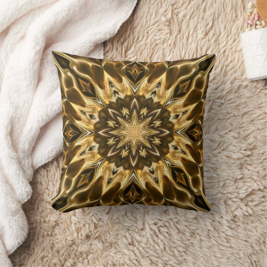 Sunburst Throw Pillow クッション (ブランケット)