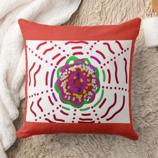 SunClock Flower  クッション (ブランケット)