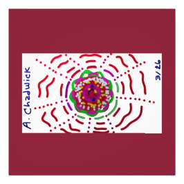 SunClock Flower  フォトプリント