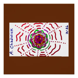 SunClock Flower  ポスター