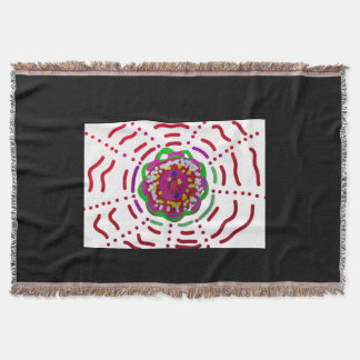 SunClock Flower Baby Blanket スローブランケット