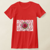 SunClock Flower Tシャツ (レイダウン)