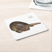 Sundaのセンザンコウのコースター スクエアペーパーコースター (アングル)