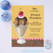 Sundae *背景色を選択 チラシ (シングル)