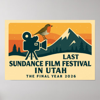 Sundance Film Festival’s Last Utah Event Poster ポスター