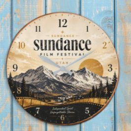 Sundance Film Festival Utah Cinema ラージ壁時計