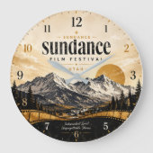 Sundance Film Festival Utah Cinema ラージ壁時計 (正面)
