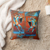 SunDancerの馬の装飾用クッション16x16 クッション (ブランケット)