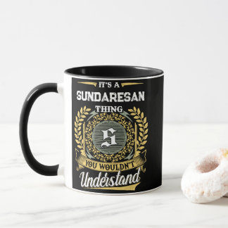 SUNDARESANのものだからあなたにはわからない マグカップ