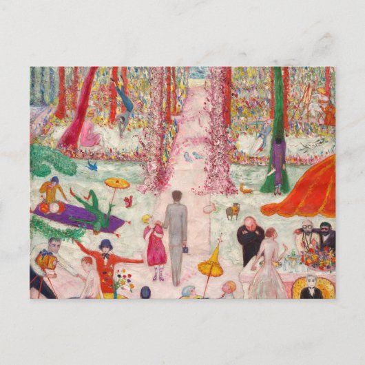 Sunday Afternoon in the Country, 1917 ポストカード (正面)