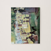Sunday Afternoon, Island La Grande Jatte by Seurat ジグソーパズル (縦)