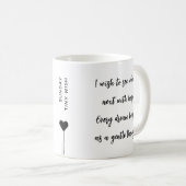 Sunday Custom Motivational Quote コーヒーマグカップ (正面右)