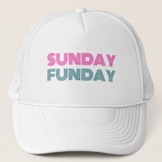 Sunday Funday Funny Personalize キャップ