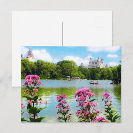 SUNDAY IN CENTRAL PARKポストカード ポストカード (正面/裏面)