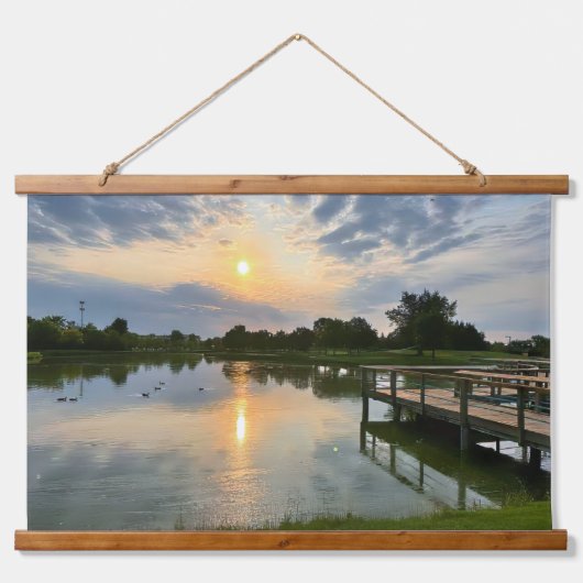 Sunday Morning In The Park 吊り下げ型タペストリー (正面)