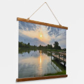 Sunday Morning In The Park 吊り下げ型タペストリー (傾斜あり)