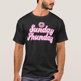 Sunday Phunday Phish Donuts   Funny Donut Lover Tシャツ