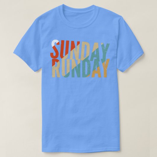 Sunday Runday 2 Tシャツ (デザイン正面)