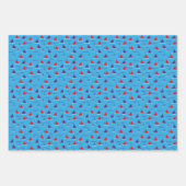 Sunday Sail Dark ラッピングペーパーシート (正面)