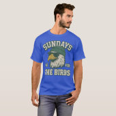 SUNDAYS ARE FOR THE BIRD Tシャツ (正面フル)