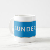 Sunderland Roadsign コーヒーマグカップ (正面左)