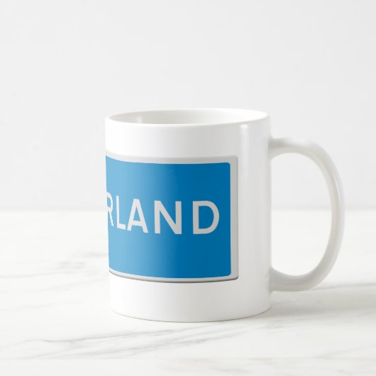 Sunderland Roadsign コーヒーマグカップ (右)