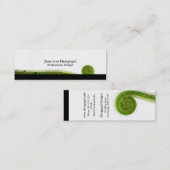 Sundewの葉状体 スキニー名刺 (正面/裏面)