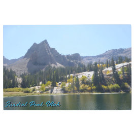 Sundial Peak Utah メタルプリント