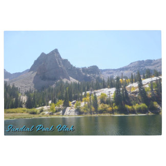 Sundial Peak Utah メタルプリント