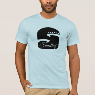 Sundlofのギターのロゴのティー Tシャツ