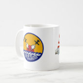 Sundower F-5のマグ コーヒーマグカップ (正面左)