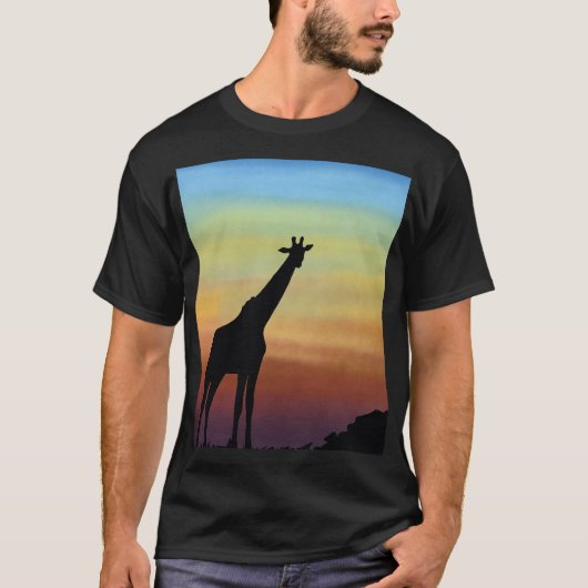 SundownArt Canvas 絵を描's Tシャツ (正面)