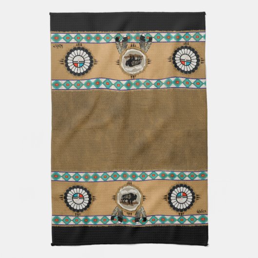 Sunfaceおよびバッファロー キッチンタオル (縦)