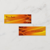 SunFlameプロファイルカード スキニー名刺 (正面/裏面)