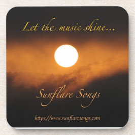 Sunflare Songs - Let the Music Shine Coaster コースター