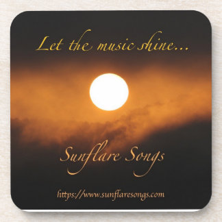 Sunflare Songs - Let the Music Shine Coaster コースター