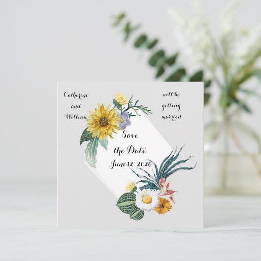 Sunflower日付の結婚発表を保存 セーブザデート (スタンド正面)